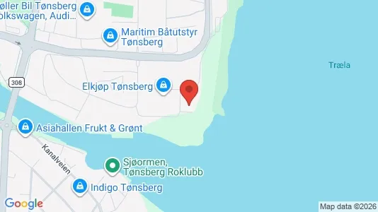 Büros zur Miete i Tønsberg – Foto von Google Street View