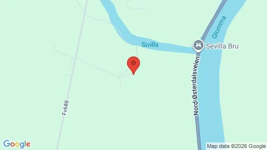Commercial properties for sale i Alvdal - kort over placeringen