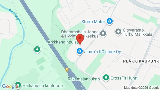 Kontorslokaler för uthyrning i Åbo – Foto från Google Street View