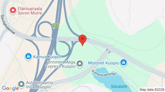 Gewerbeflächen zur Miete i Kuopio – Foto von Google Street View