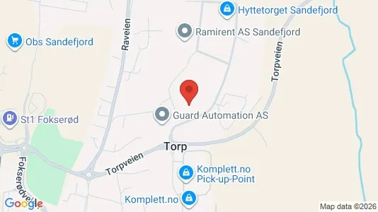 Gewerbeflächen zur Miete i Sandefjord – Foto von Google Street View