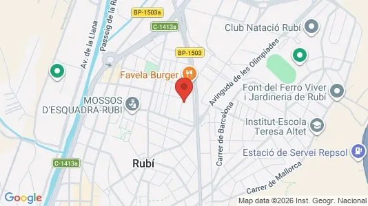 Büros zur Miete i Rubí – Foto von Google Street View