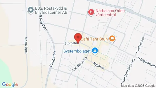 Commercial properties for rent i Falköping - kort over placeringen