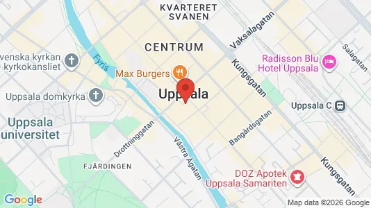 Kontorlokaler til leje i Uppsala - Foto fra Google Street View