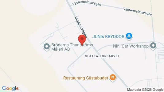 Lagerlokaler för uthyrning i Falun – Foto från Google Street View