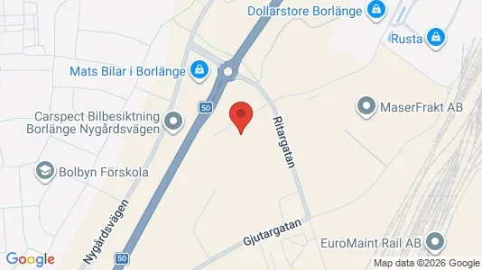 Espacios de oficina En alquiler i Borlänge - Foto de Google Street View