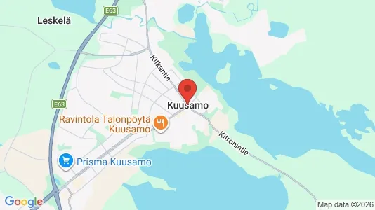 Ladenlokale zur Miete i Kuusamo – Foto von Google Street View