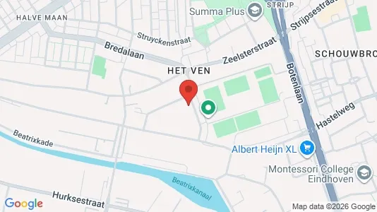 Nieruchomości komercyjne Do wynajęcia i Eindhoven - kort over placeringen
