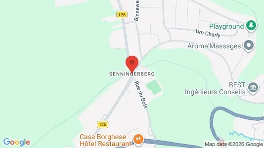 Lokale biurowe Do wynajęcia i Niederanven - kort over placeringen