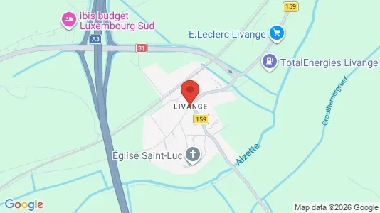 Kontorer til leie i Roeser – Bilde fra Google Street View