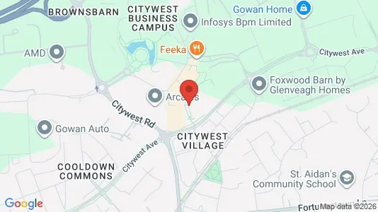 Office spaces for sale i Dublin 24 - kort over placeringen