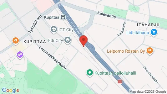 Kontorslokaler för uthyrning i Åbo – Foto från Google Street View