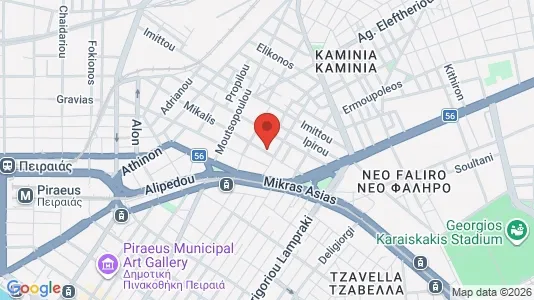 Lokaler til leje i Piraeus - Foto fra Google Street View