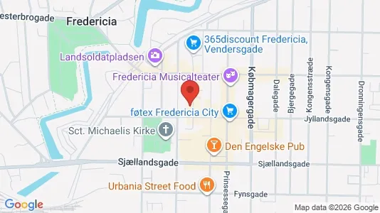 Office spaces for rent i Fredericia - Photo from Google Street View