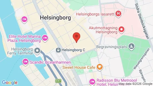 Kontorer til leie i Helsingborg – Bilde fra Google Street View