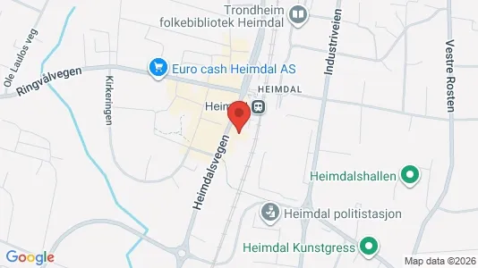 Büros zur Miete i Trondheim Heimdal – Foto von Google Street View