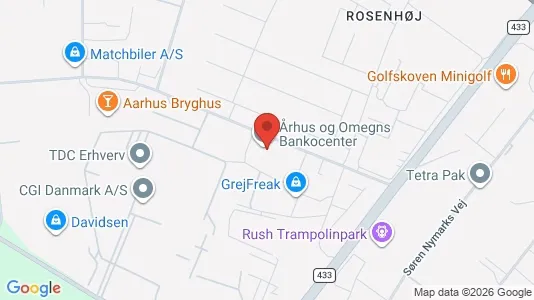 Office spaces for rent i Viby J - kort over placeringen