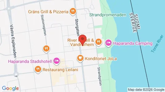 Gewerbeflächen zur Miete i Haparanda – Foto von Google Street View