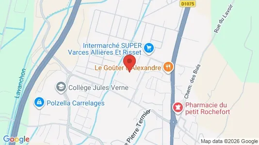 Kontorlokaler til leje i Grenoble - Foto fra Google Street View