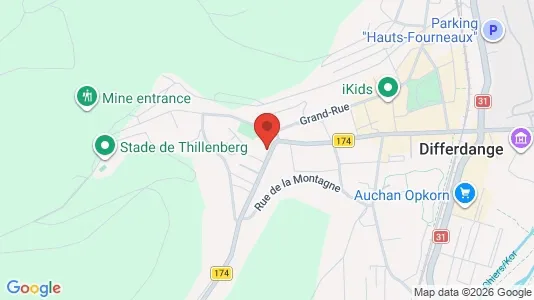 Lokaler til salgs i Differdange – Bilde fra Google Street View