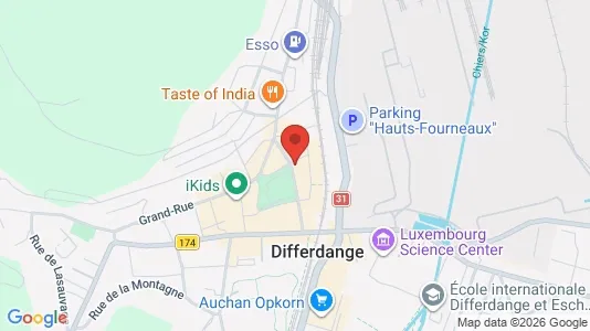 Commercial properties for sale i Differdange - Photo from Google Street View