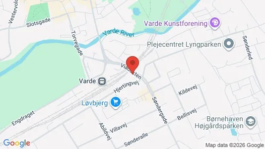 Liikekiinteistöt Myynnissä i Varde - Kuva Google Street Viewstä