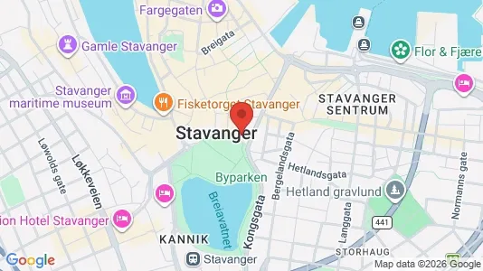 Office spaces for rent i Stavanger - kort over placeringen
