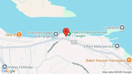 Kontorslokaler för uthyrning i Drammen – Foto från Google Street View