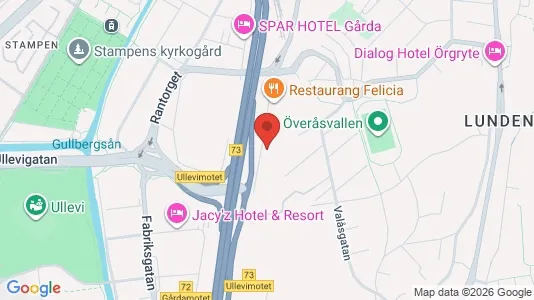 Büros zur Miete i Örgryte-Härlanda – Foto von Google Street View