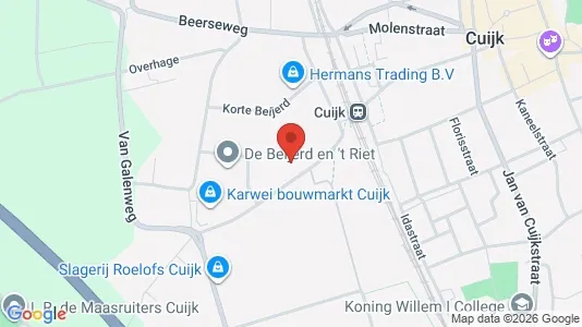 Liikekiinteistöt Vuokrattavana i Cuijk - Kuva Google Street Viewstä