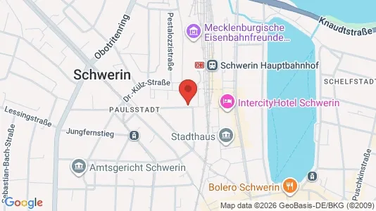 Espacios de oficina En alquiler i Schwerin - kort over placeringen