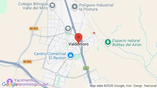 Varastot Vuokrattavana i Valdemoro - Kuva Google Street Viewstä