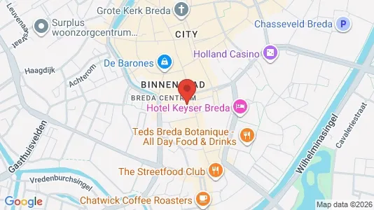Kontorslokaler för uthyrning i Breda – Foto från Google Street View
