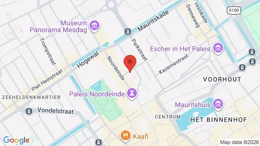 Office spaces for rent i The Hague Centrum - kort over placeringen