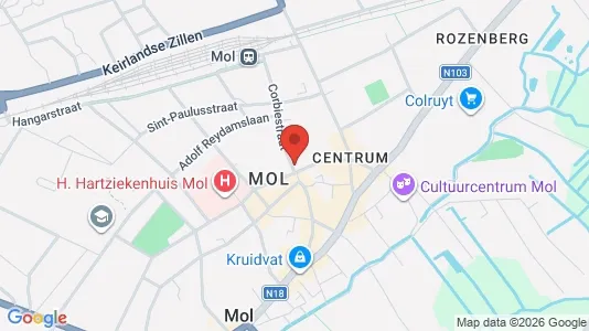 Lokaler til salgs i Mol – Bilde fra Google Street View