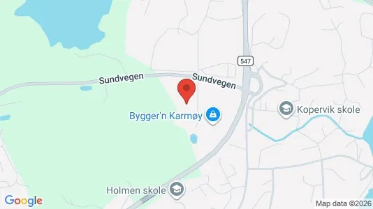 Office spaces for rent i Karmøy - kort over placeringen