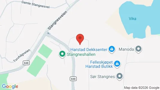Kontorlokaler til leje i Harstad - Foto fra Google Street View