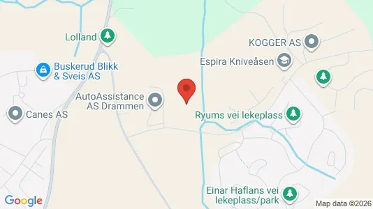 Kontorer til leie i Drammen – Bilde fra Google Street View