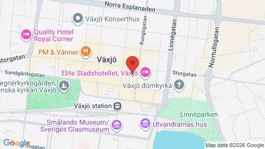 Kontorlokaler til leje i Växjö - Foto fra Google Street View