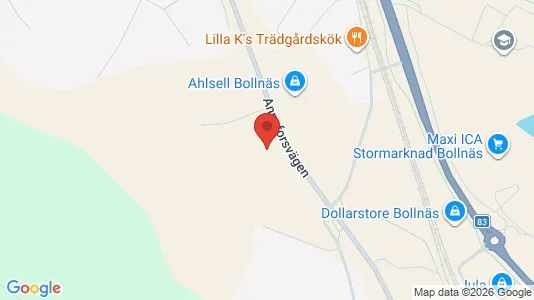 Producties te huur i Bollnäs - Foto uit Google Street View