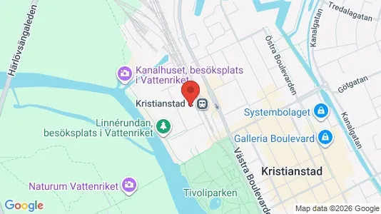 Commercial properties for rent i Kristianstad - Photo from Google Street View