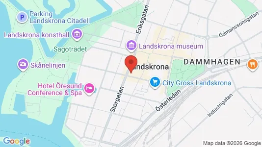 Commercial properties for rent i Landskrona - Photo from Google Street View