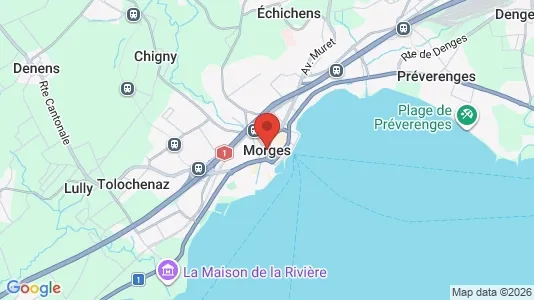 Horeca panden te huur i Morges - Foto uit Google Street View