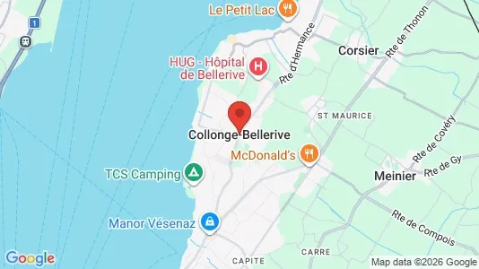 Horeca panden te huur i Collonge-Bellerive - Foto uit Google Street View