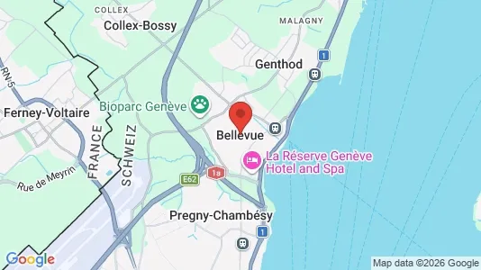 Restaurantlokaler til leje i Bellevue - Foto fra Google Street View