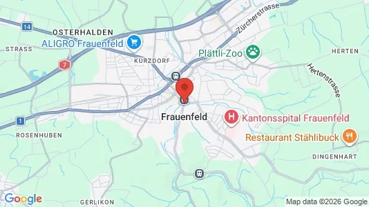 Shops for rent i Frauenfeld - Photo from Google Street View