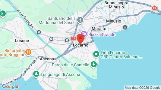 Butikklokaler til leie i Locarno – Bilde fra Google Street View