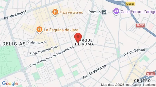 Lokaler til leje i Zaragoza - Foto fra Google Street View