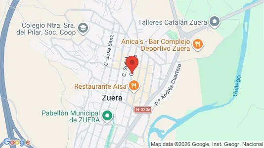 Liikekiinteistöt Vuokrattavana i Zuera - Kuva Google Street Viewstä