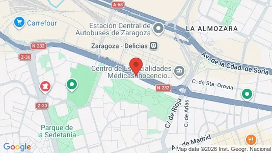 Lokaler til leje i Zaragoza - Foto fra Google Street View